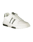 Tommy Hilfiger White Polyethylene Men Sneaker