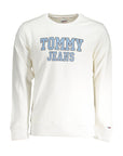Tommy Hilfiger White Cotton Men Sweater