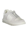 Tommy Hilfiger Elegant White Sneakers with Contrast Accents