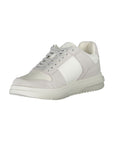 Tommy Hilfiger Elegant White Sneakers with Contrast Accents
