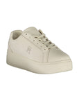 Tommy Hilfiger White Polyester Sneaker