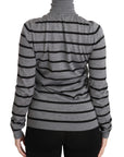 Dolce & Gabbana Elegant Embroidered Cashmere-Silk Sweater