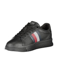 Tommy Hilfiger Black Polyester Sneaker