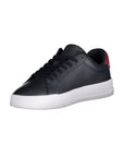 Tommy Hilfiger Blue Leather Men Sneaker