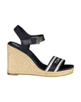 Tommy Hilfiger Blue Polyester Sandal