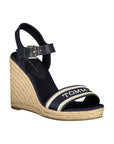 Tommy Hilfiger Blue Polyester Sandal