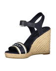 Tommy Hilfiger Blue Polyester Sandal