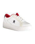 Tommy Hilfiger White Polyester Sneaker