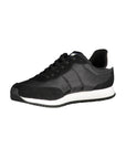 Tommy Hilfiger Black Polyester Sneaker