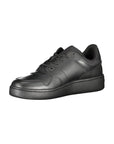 Tommy Hilfiger Black Polyester Sneaker