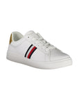 Tommy Hilfiger White Leather Women Sneaker