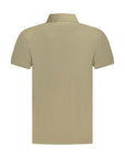 Timberland Brown Cotton Men Polo Shirt