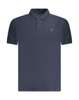 Timberland Blue Cotton Polo Shirt
