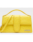Jacquemus Yellow Leather Handbag