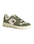 Tommy Hilfiger Green Polyester Sneaker