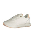 Tommy Hilfiger White Polyester Sneaker