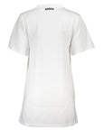 Cavalli Class White Cotton Women Dress