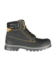 Carrera Sleek Lace-Up Boots with Contrast Accents