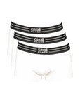 Cavalli Class White Cotton Underwear