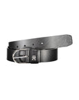 Tommy Hilfiger Black Leather Women Belt