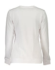 Cavalli Class White Cotton Sweater