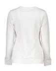 Cavalli Class White Cotton Sweater