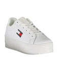 Tommy Hilfiger White Polyester Sneaker