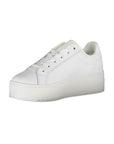 Tommy Hilfiger White Polyester Sneaker
