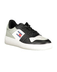 Tommy Hilfiger Black Polyester Sneaker