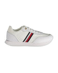 Tommy Hilfiger White Polyester Sneaker