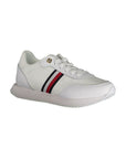 Tommy Hilfiger White Polyester Sneaker