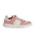 Tommy Hilfiger Pink Polyester Sneaker