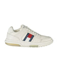 Tommy Hilfiger White Leather Women Sneaker