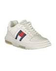 Tommy Hilfiger White Leather Women Sneaker