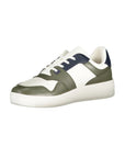 Tommy Hilfiger Green Leather Men Sneaker
