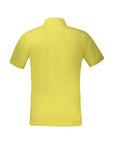 Hugo Boss Yellow Cotton Men Polo Shirt