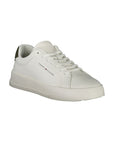 Tommy Hilfiger White Polyethylene Men Sneaker
