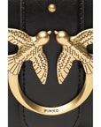PINKO Bicolor Polyester Handbag