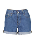 Levi's Blue Cotton Women Jeans