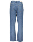 Tommy Hilfiger Blue Cotton Women Jeans