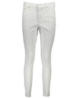 Tommy Hilfiger White Cotton Women Jeans