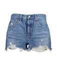 Levi's Blue Cotton Women Jeans