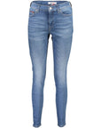 Tommy Hilfiger Light Blue Cotton Women's Skinny Jean