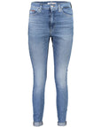 Tommy Hilfiger Light Blue Cotton Women Jeans