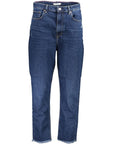 Tommy Hilfiger Blue Cotton Jeans & Pant