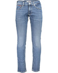 Tommy Hilfiger Blue Cotton Jeans & Pant