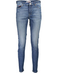 Tommy Hilfiger Blue Cotton Jeans & Pant