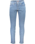 Tommy Hilfiger Light Blue Cotton Jeans & Pant