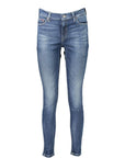Tommy Hilfiger Blue Cotton Jeans & Pant