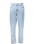 Tommy Hilfiger Light Blue Cotton Jeans & Pant